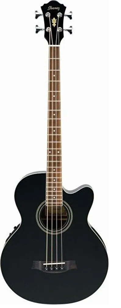 IBANEZ AEB8E-BK AEL Serisi Siyah Akustik Bas Gitar
