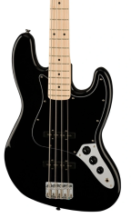 Squier Affinity Jazz Bass Akçaağaç Klavye Siyah Bas Gitar