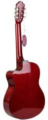 Barcelona LC 3900 CRDS Cutaway Kırmızı Sunburst Klasik Gitar