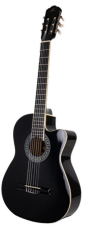 Barcelona LC 3900 CBK Cutaway Siyah Klasik Gitar