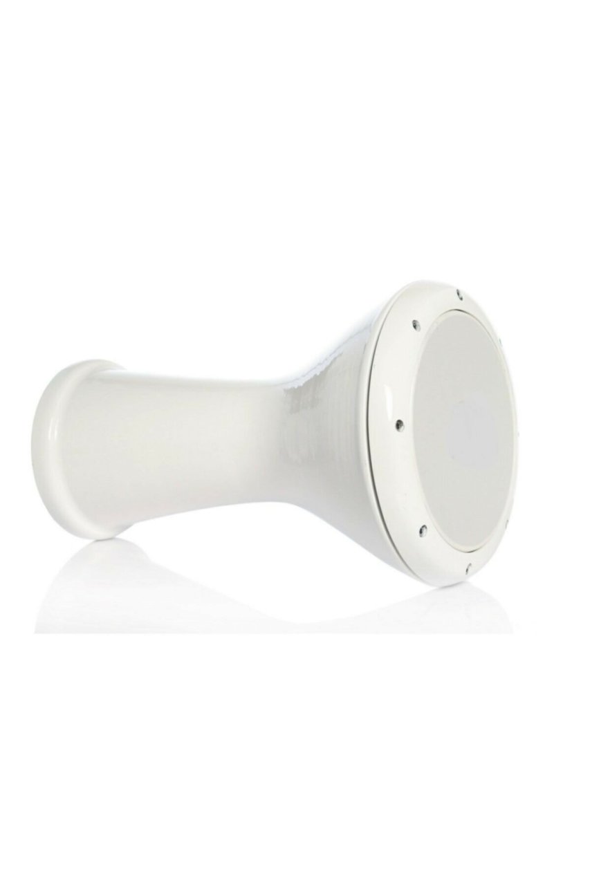 DARBUKA BEYAZ BOYALI DÖKÜM+KILIF HEDİYELİ