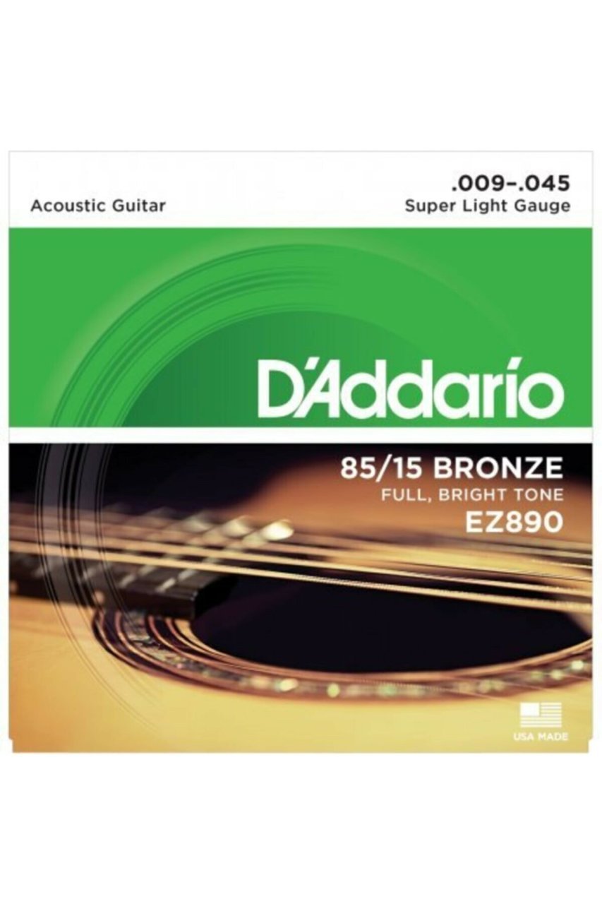 DADDARIO Ez890 009-045 Takım Tel - Akustik Gitar Teli