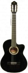 Barcelona LC 3900 CEQ BK Elektro Klasik Gitar