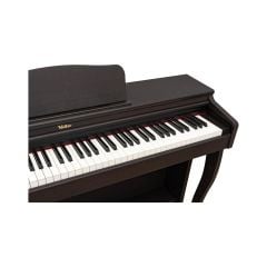 Valler PM40 Tuş Hassasiyetli USB Bağlantılı Rosewood Dijital Piyano