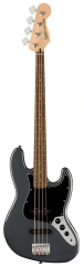 Squier Affinity Jazz Bass Laurel Klavye Charcoal Frost Metallic Bas Gitar