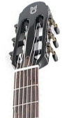 Martinez Hispania Black GT Elektro Klasik Gitar