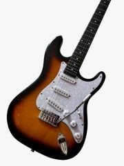 Rock Viper Venom20-BSB SSS Sunburst  Elektro Gitar