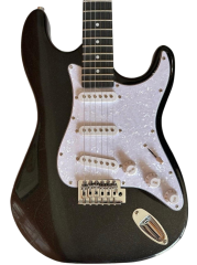 Rock Viper Venom20-BK SSS Siyah Elektro Gitar Seti