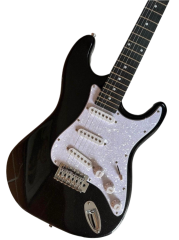 Rock Viper Venom20-BK SSS Siyah Elektro Gitar Seti
