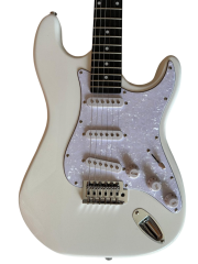 Rock Viper Venom20-WH SSS Beyaz Elektro Gitar Seti