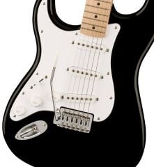 Squier Sonic Stratocaster LH Akçaağaç Klavye Black Solak Elektro Gitar