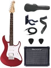 Yamaha Pacifica 012 Elektro Gitar (Metallic Red) Set
