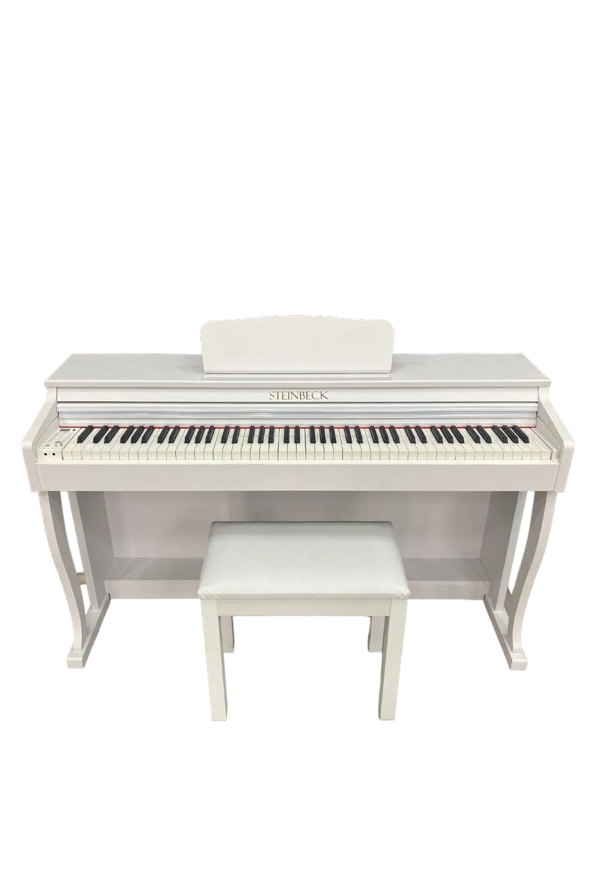 Steinbeck Dijital Piyano (sp088wh) Beyaz Rengi Tabure + Kulaklık Hediyeli