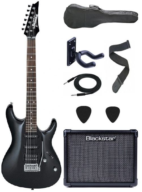 IBANEZ GSA60-BKN GIO SA Serisi Siyah Elektro Gitar Set