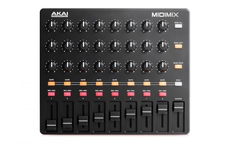 AKAI MIDIMIX 8 Kanal Taşınabilir MIDI Mixer