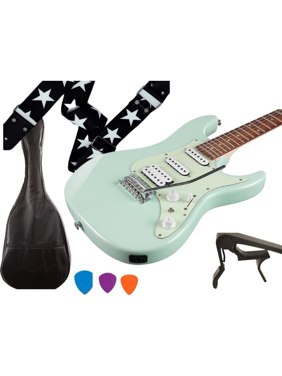IBANEZ AZES40-MGR HSS Elektro Gitar Set 1,IBANEZ AZES40-MGR HSS