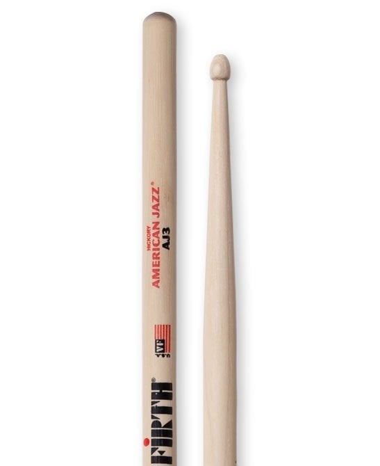VIC FIRTH AJ3 American Jazz Hickory Baget