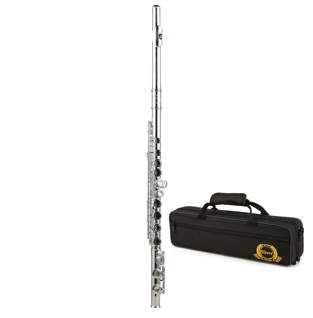 SILVER SFL-190ES Gümüş Kaplama C Flüt (Case Dahil)