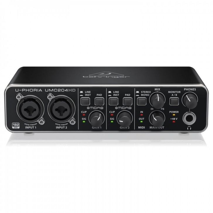 Behringer UMC204HD 2 Kanal Ses Kartı
