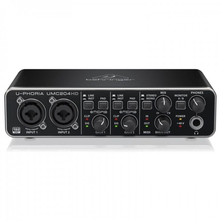 BEHRINGER UMC204HD Ses Kartı