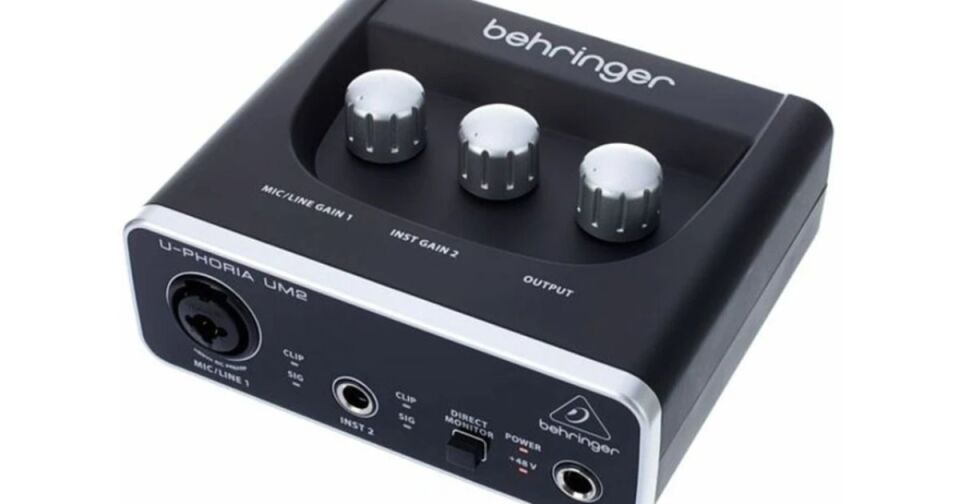 BEHRINGER U-PHORIA UM2 Ses Kartı