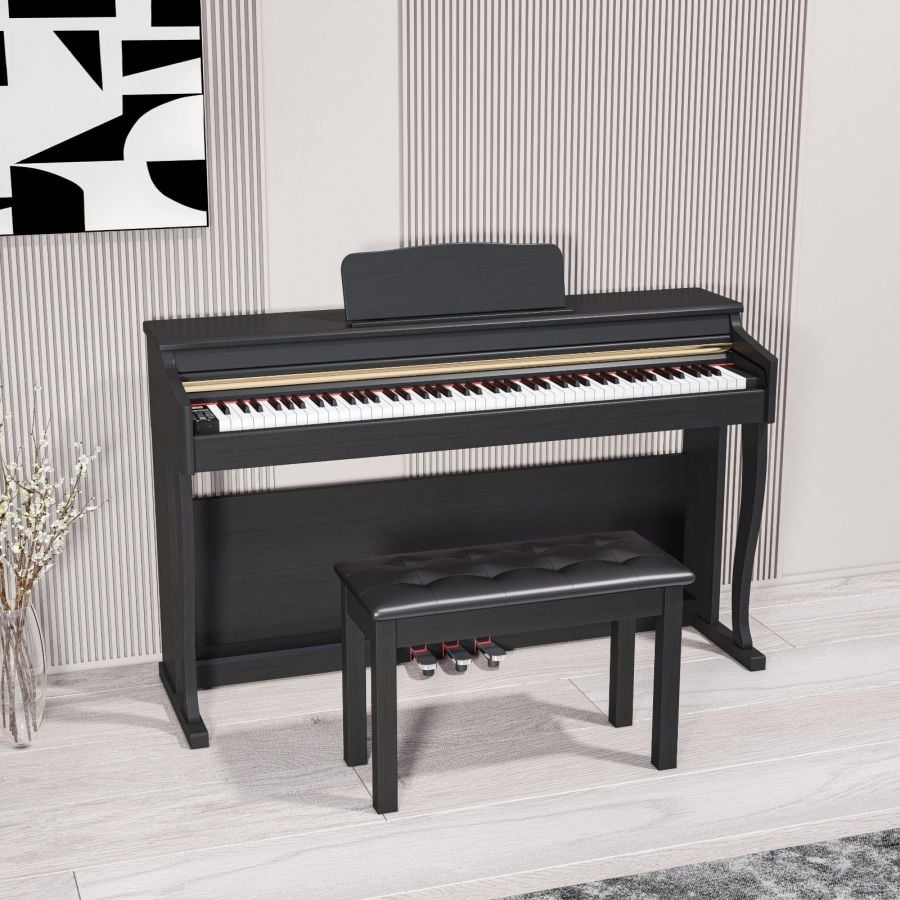 CREMONIA 58808 BK 88 TUŞ SİYAH DİJİTAL PİYANO