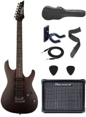 IBANEZ GSA60-WNF Gio Serisi Walnut Flat Elektro Gitar Set