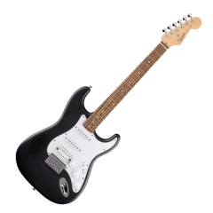 Squier Debut Stratocaster HSS Sabit Köprü Laurel Klavye Black Elektro Gitar