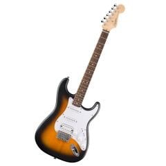 Squier Debut Stratocaster HSS Sabit Köprü Laurel  Klavye 2 Ton Sunburst Elektro Gitar