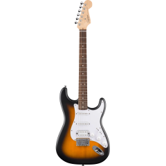 Squier Debut Stratocaster HSS Sabit Köprü Laurel  Klavye 2 Ton Sunburst Elektro Gitar