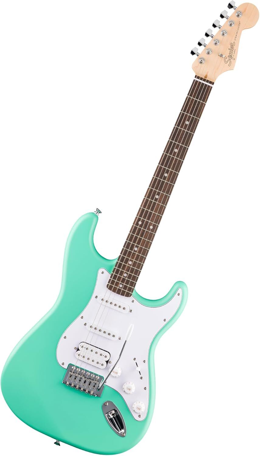 Squier Debut Stratocaster HSS Laurel Klavye Sea Foam Green Elektro Gitar