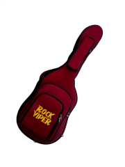 Rock Viper Red Profesyonel Kalın Pedli Elektro Gitar Kılıfı