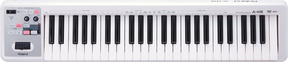 ROLAND A-49-WH (Beyaz) Midi Keyboard Controller