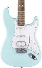Squier Debut Stratocaster HSS Daphne Blue Elektro Gitar Seti – NUX Mighty Lite BT MKII Amfili