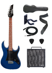 IBANEZ GRX20-JB GRX Serisi Jet Siyah Elektro Gitar Set