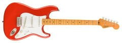 Squier Classic Vibe '50s Stratocaster Akçaağaç Klavye Fiesta Red Elektro Gitar