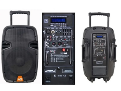 ACE Audıo PAQ-15AB 300 Watt Taşınabilir Şarjlı Amfi