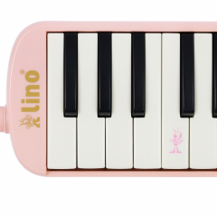 LİNO MELODİKA 32 TUŞLU BEZ ÇANTA PASTEL PEMBE