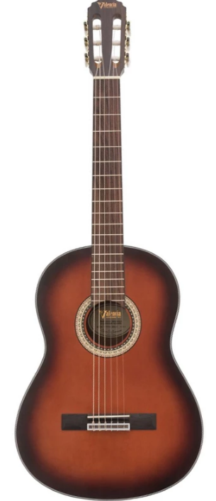 VALENCIA VC404CSB SUNBURST MAT KLASİK GİTAR