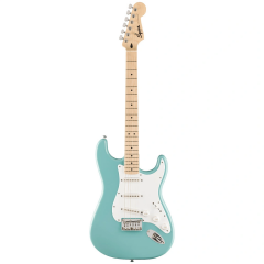 Squier Sonic Limited Edition Stratocaster Hard Tail Akçaağaç Klavye Tropical Turquoise Elektro Gitar