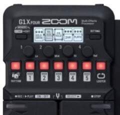 Zoom G1x FOUR Expression Pedallı Multi-Efekt Prosesörü