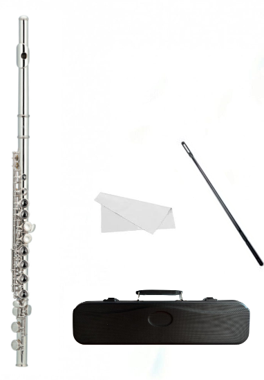 Jinbao JBFL-6237S Gümüş Yan Flüt