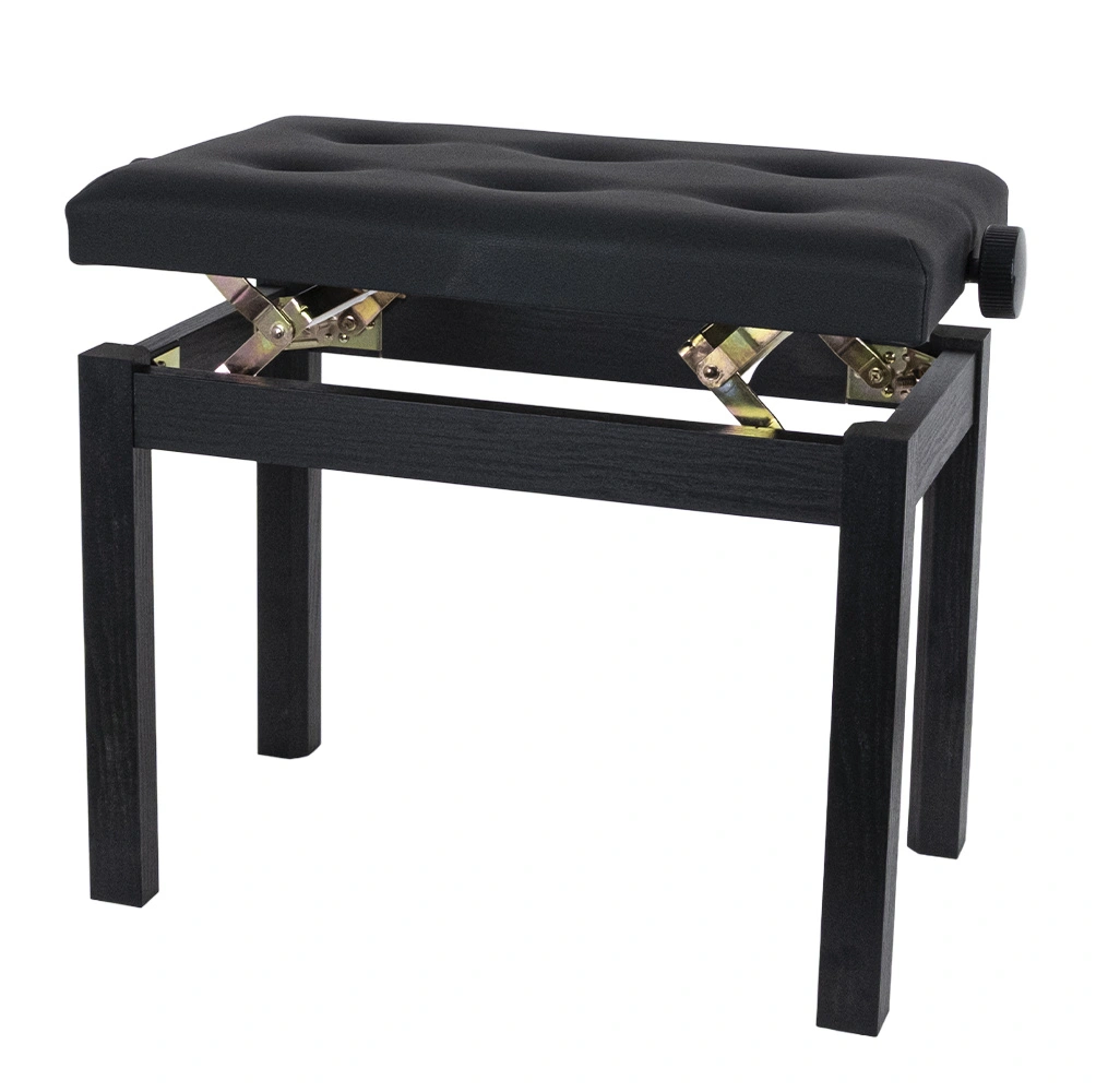 KOZMOS P-310-BK Ayarlı Piyano Taburesi - Siyah