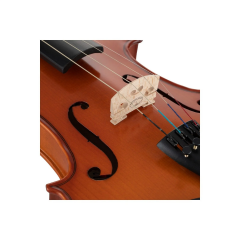 VANETTA VL-2A 1/4 Abanoz Kulaklı Masif Mat Keman