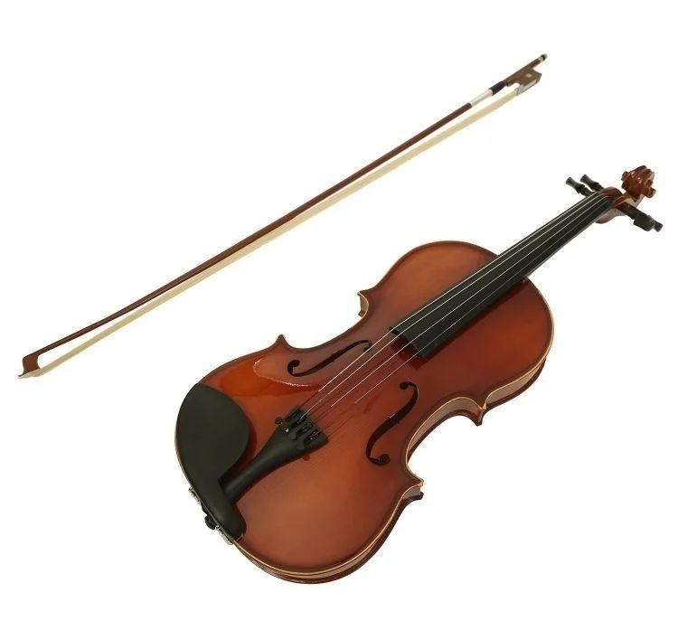 VANETTA VL-2A 1/4 Abanoz Kulaklı Masif Mat Keman