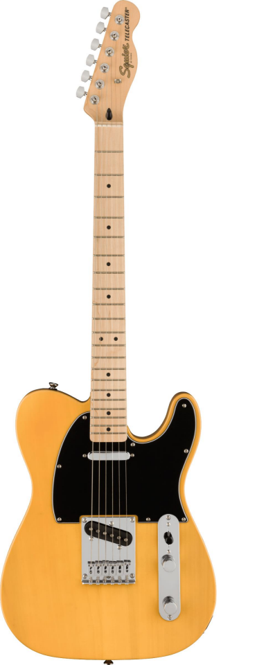 Squier Affinity Telecaster Akçaağaç Klavye Butterscotch Blonde Elektro Gitar