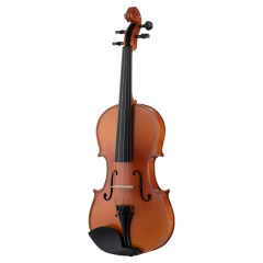 VANETTA VL-2A / 1/2 Abanoz Kulaklı Masif Mat Keman