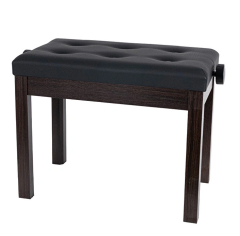 KOZMOS P-310-RW Ayarlı Piyano Taburesi - Kahverengi - Siyah