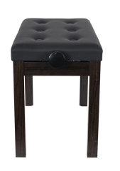 KOZMOS P-310-RW Ayarlı Piyano Taburesi - Kahverengi - Siyah