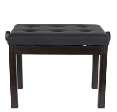 KOZMOS P-310-RW Ayarlı Piyano Taburesi - Kahverengi - Siyah